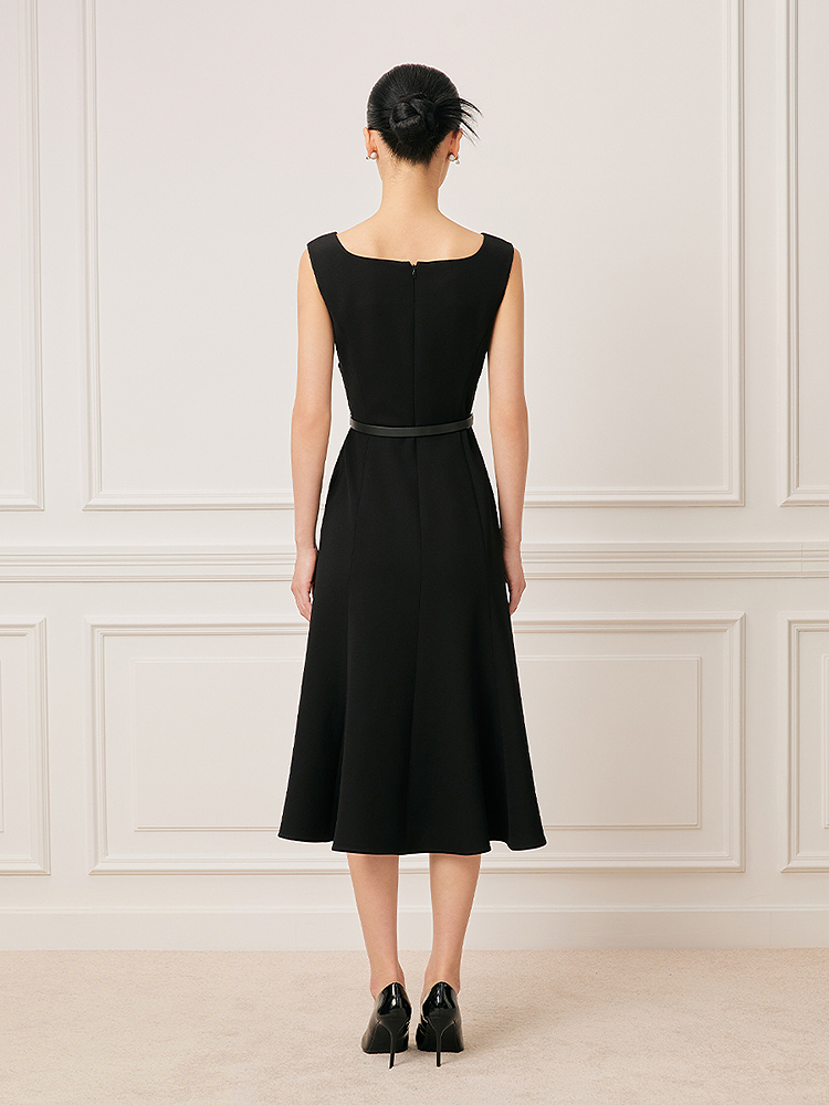 Song of Song歌中歌2026春季新品三醋酸真两件真丝拼接连衣裙5C36105570