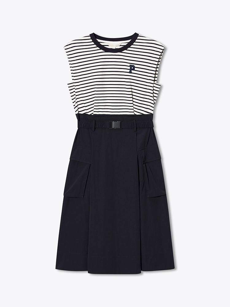 PSALTER诗篇假两件拼接连衣裙6C34205270