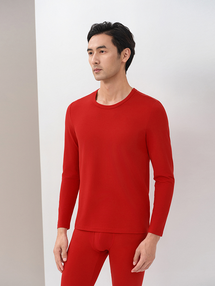 棉莫经典款男士保暖套装8J35310010