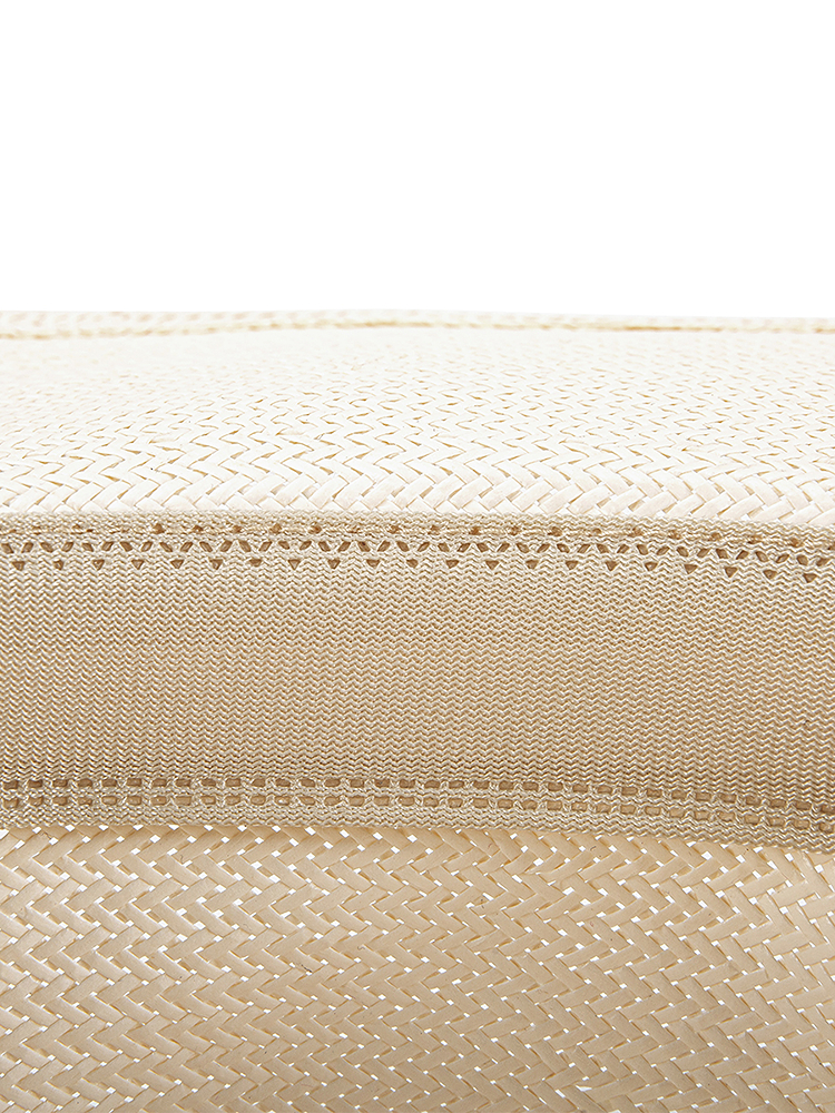 Song of Song歌中歌2025秋季白色钉珠装饰时尚女帽5C35393010