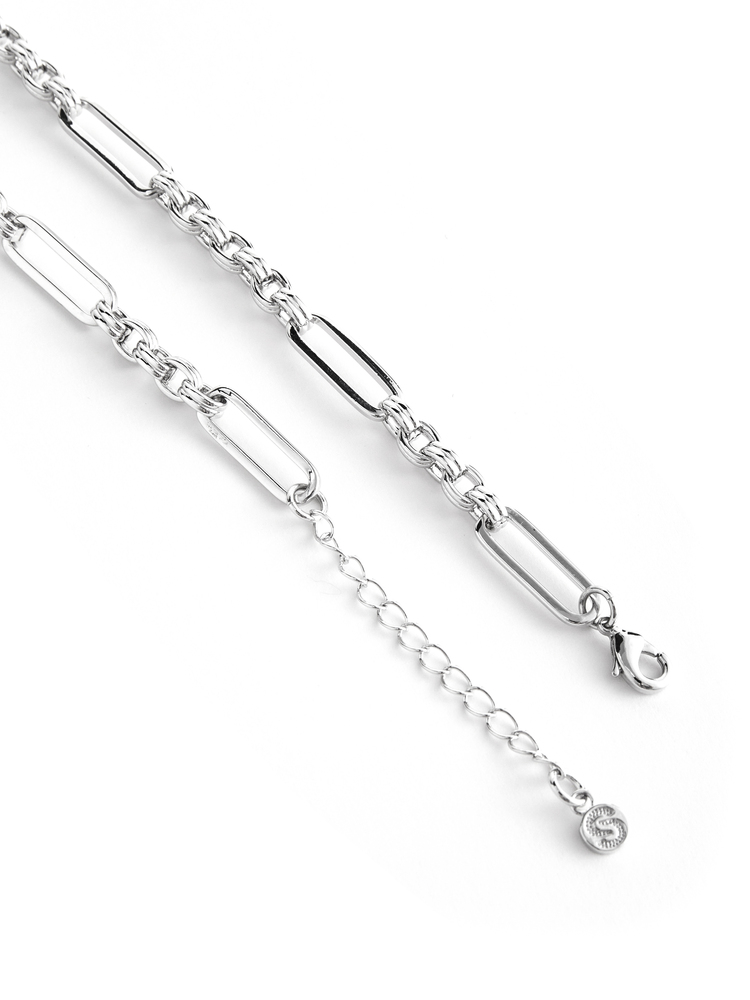 INSUN恩裳2024春款设计感小众项链珍珠锁骨链9C34196030