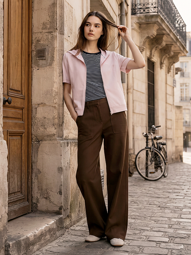 【工装裤】XII BASKET十二篮26秋新款正腰复古显瘦户外通勤休闲长裤7C36320200