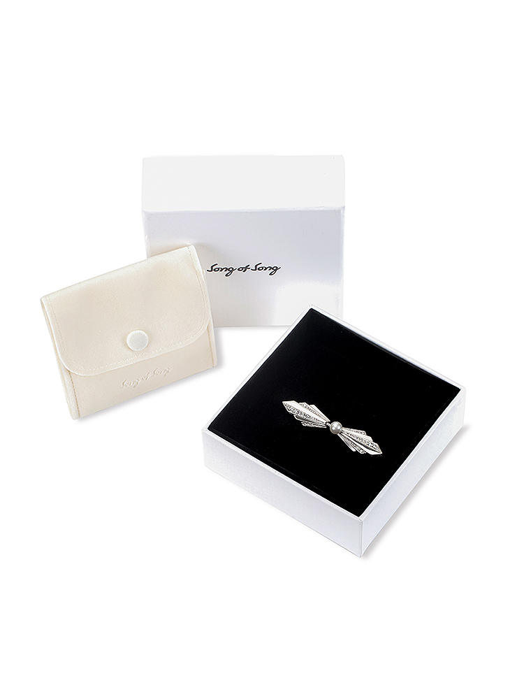 Song of Song歌中歌冬季叠光织序胸针5C35594010