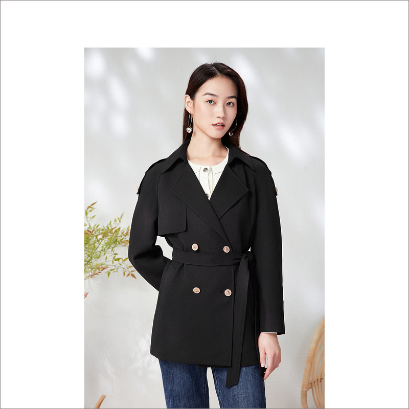 音儿美地女装2023春季新款风衣LC33107018