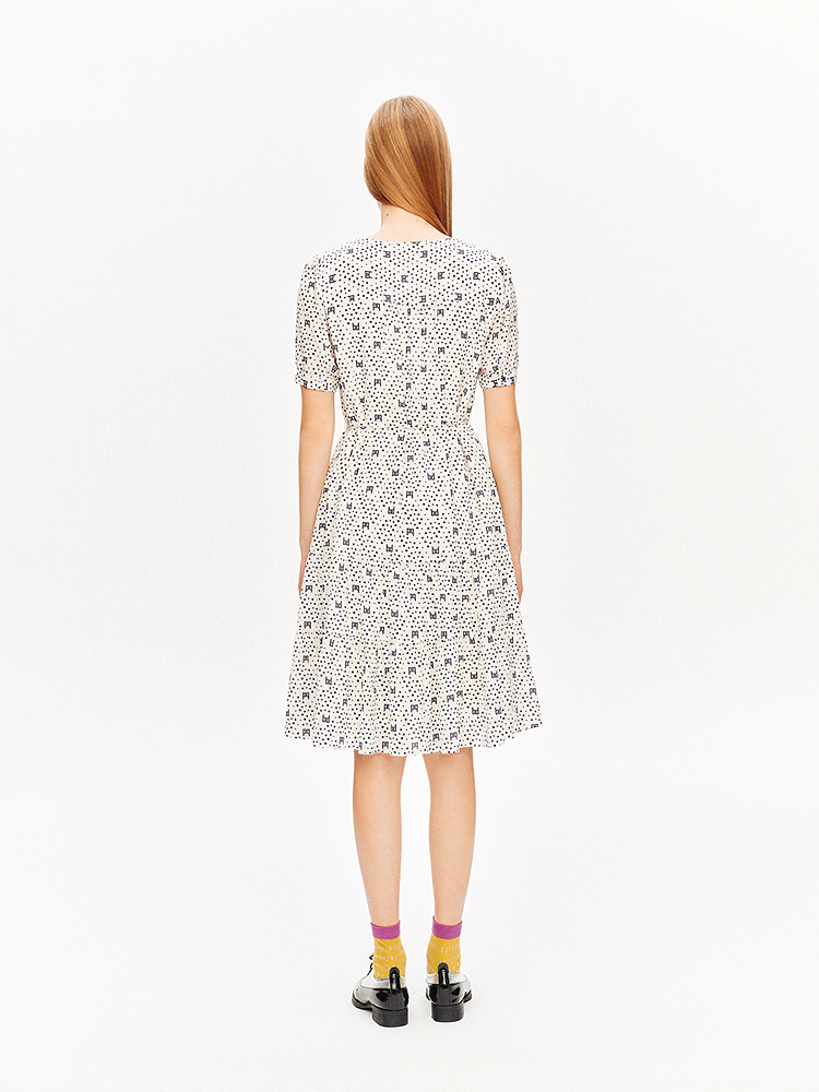 PSALTER诗篇 100%桑蚕丝连衣裙6C64305093