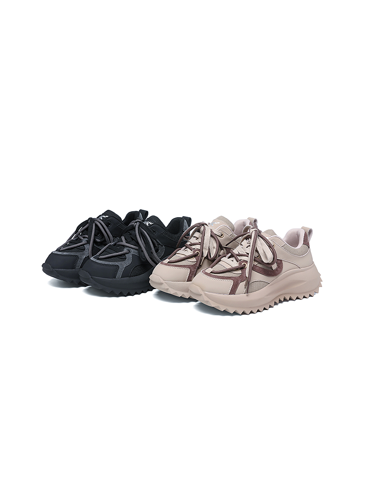 XII BASKET十二篮专选26春新款百搭拼色增高休闲鞋7C66192020