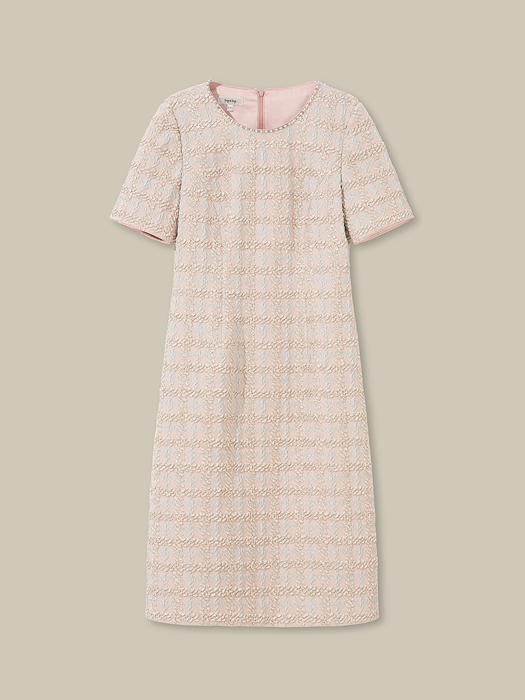 【进口提花面料】Song of Song歌中歌2026夏季新款奢华连衣裙5C36205310