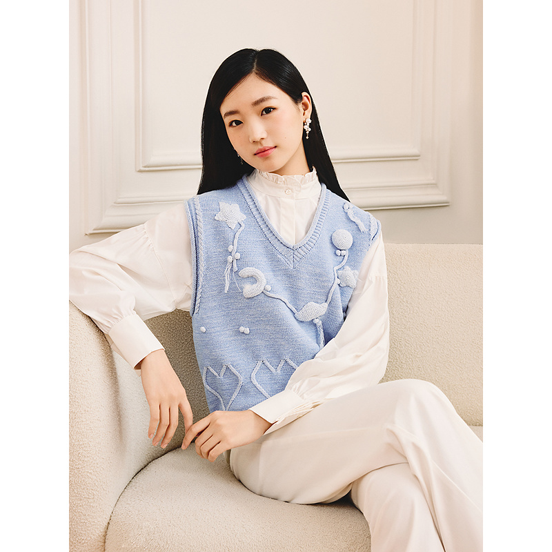 Goodland美地2025冬季新款背心LC35504010