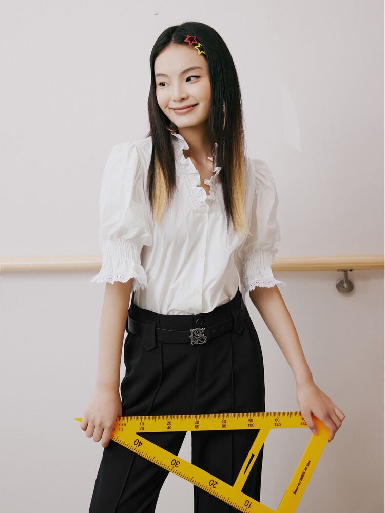 PSALTER诗篇诗篇夏季气质百搭衬衫6C63230115