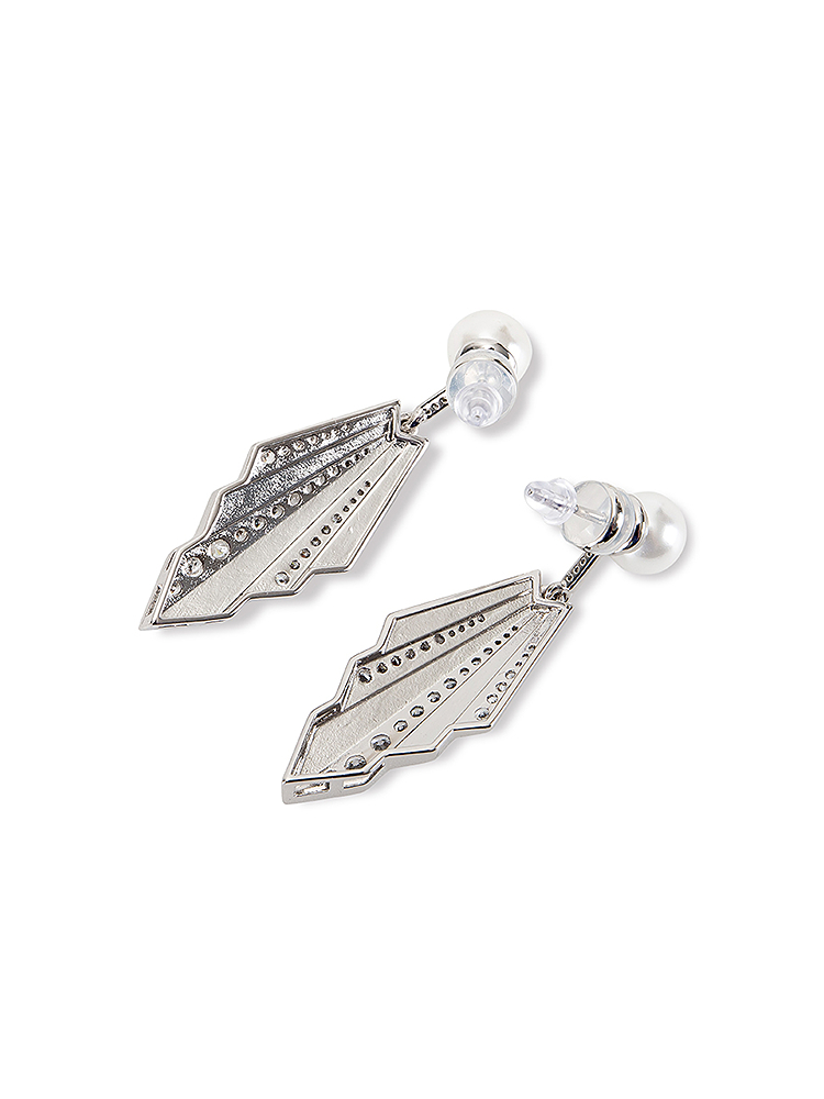 Song of Song歌中歌冬季流线垂坠耳环5C35594020