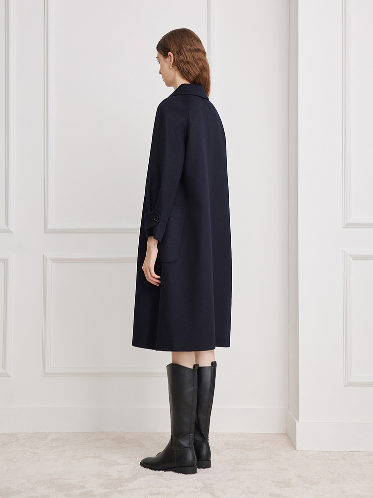 美地2025年新品藏蓝大衣LC35580370