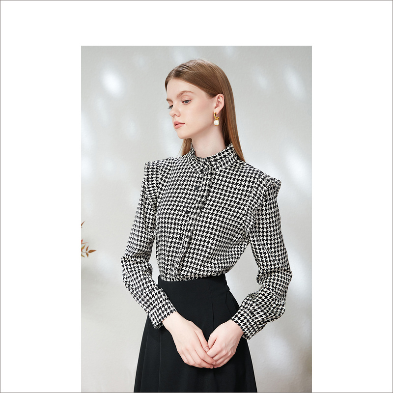 音儿美地女装2023春季新款衬衫LC63130150