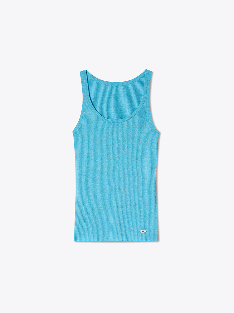 ToyzY2026夏季新款清爽感U型领显白针织背心ZC36204220