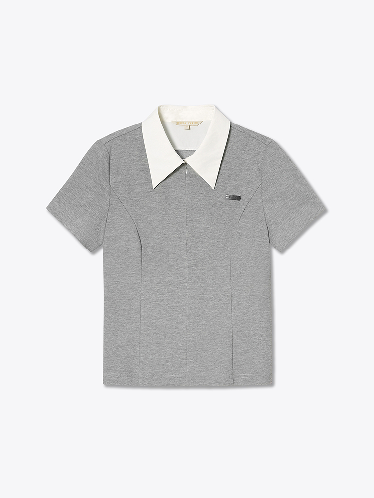 PSALTER诗篇 正肩收腰T恤6C65360043