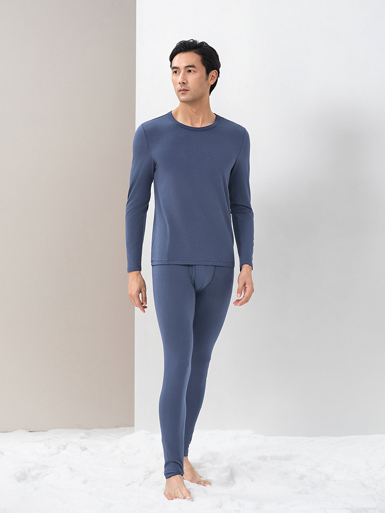 棉莫经典款男士保暖套装8J35310010