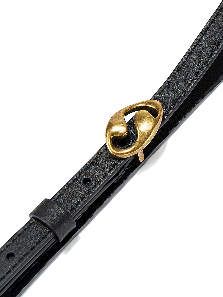 INSUN恩裳2025夏季牛皮腰带9C35295010