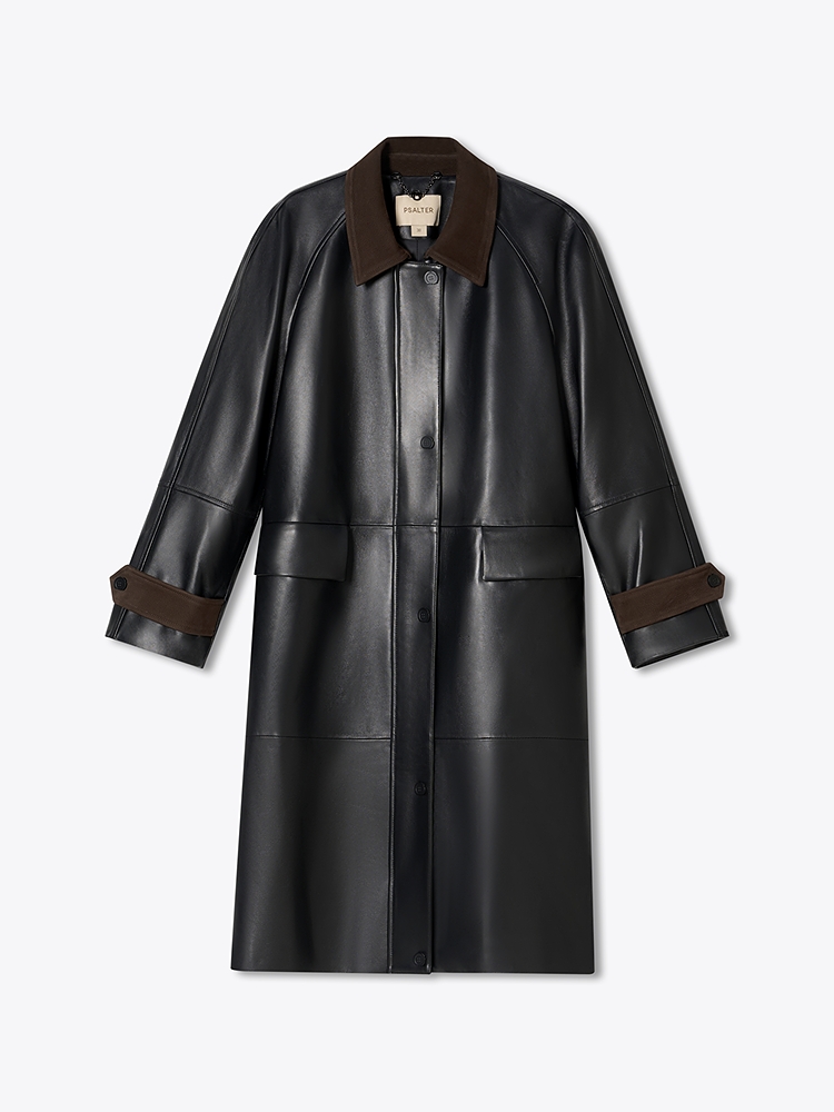 PSALTER诗篇 2026春季新款时尚长皮衣6C66109153