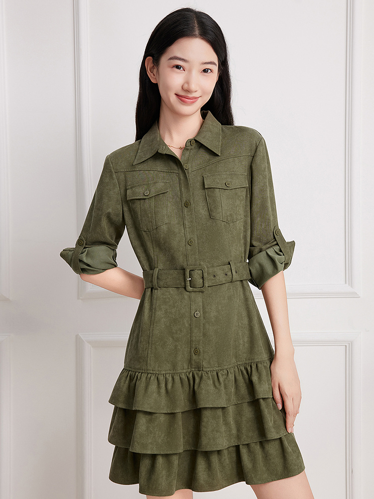 Goodland美地2025冬季新款连衣裙LC36105360