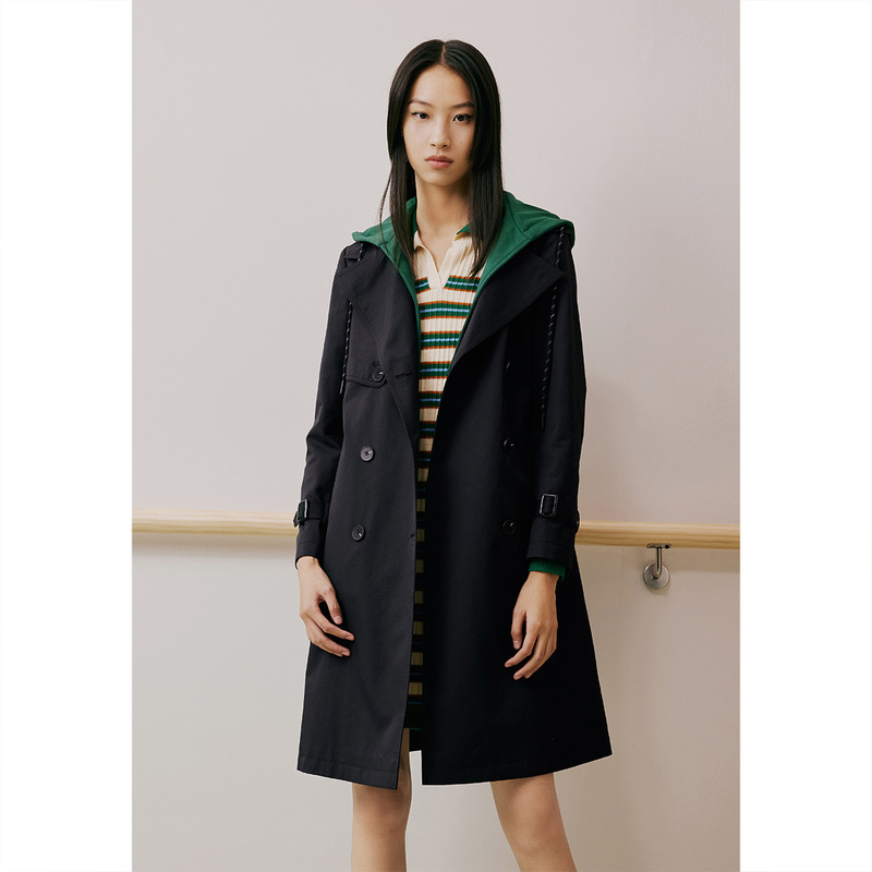 【预售,1.1发货】【一口价】PSALTER诗篇 2023年春季休闲连帽新款风衣6C63107023