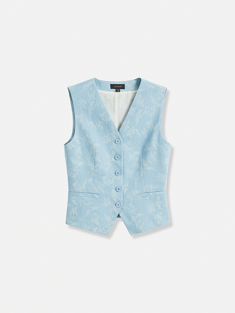 音儿26春明星同款马甲8C36101130