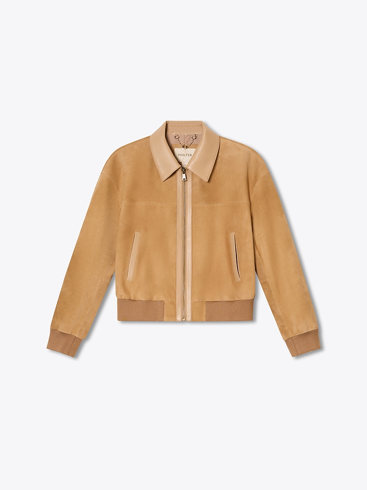 PSALTER诗篇 2026春季新款复古反绒绵羊皮皮衣6C66109293