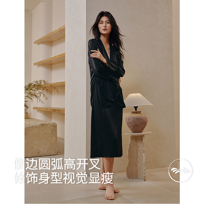 极简风醋酸衬衫外套8J35227120