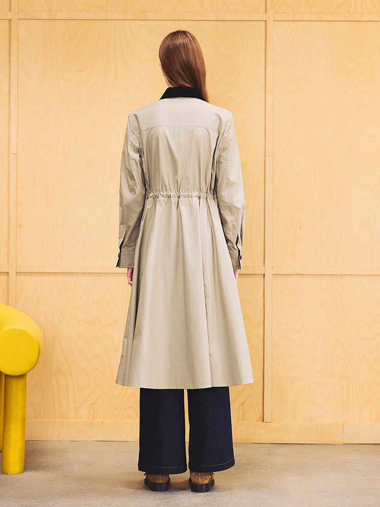 PSALTER诗篇 2026春季新款时尚长款风衣6C66107013