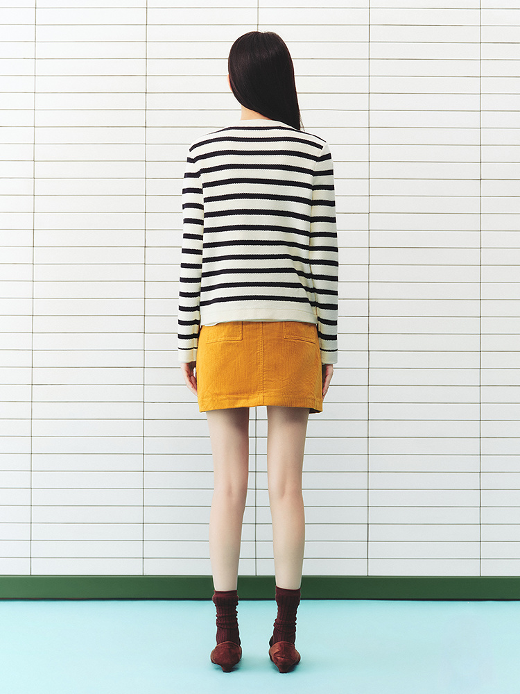 ToyzY2026春季新款趣味蛋糕钩花毛针织衫ZC36106870