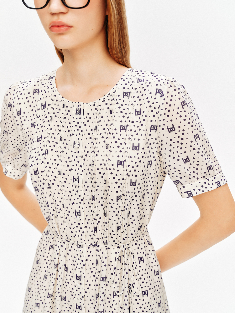 PSALTER诗篇 100%桑蚕丝连衣裙6C64305093