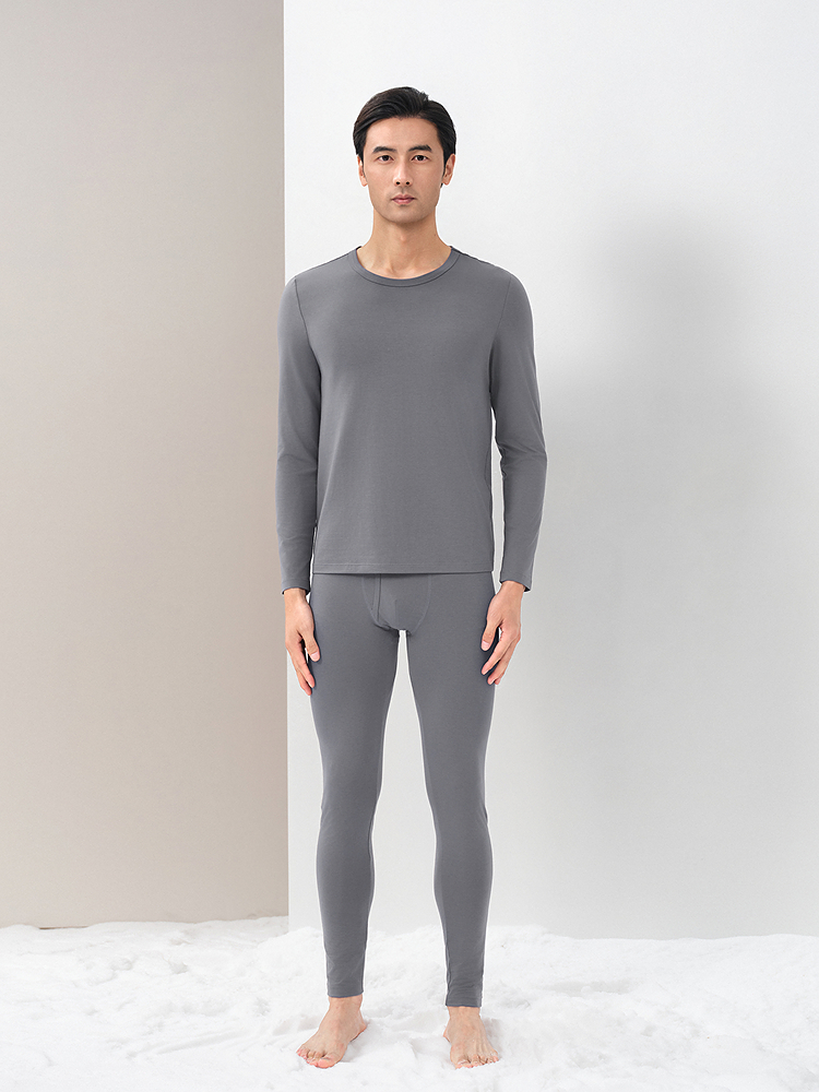 棉莫经典款男士保暖套装8J35310010