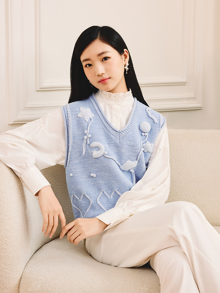 Goodland美地2025冬季新款背心LC35504010