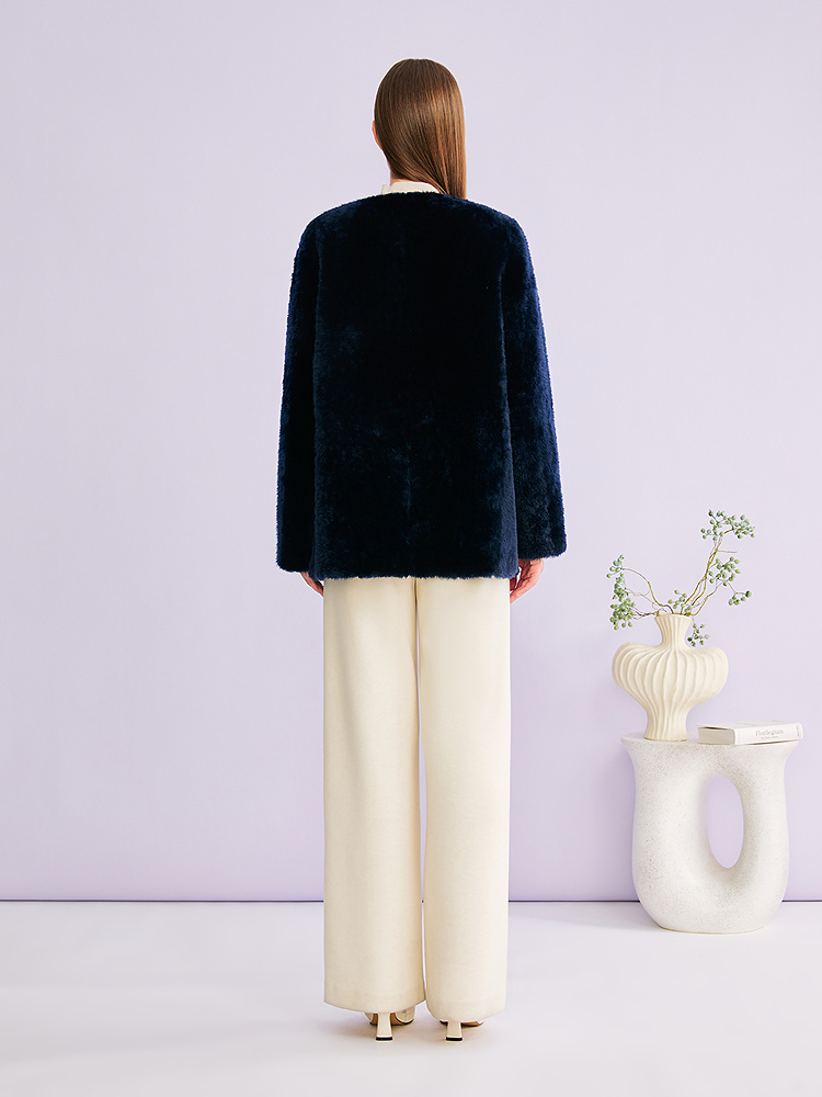 音儿26年新品皮毛一体外套8C66110186 