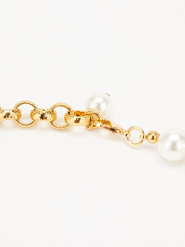 SongofSong歌中歌2024夏季金色太阳王珍珠项链5C34296020