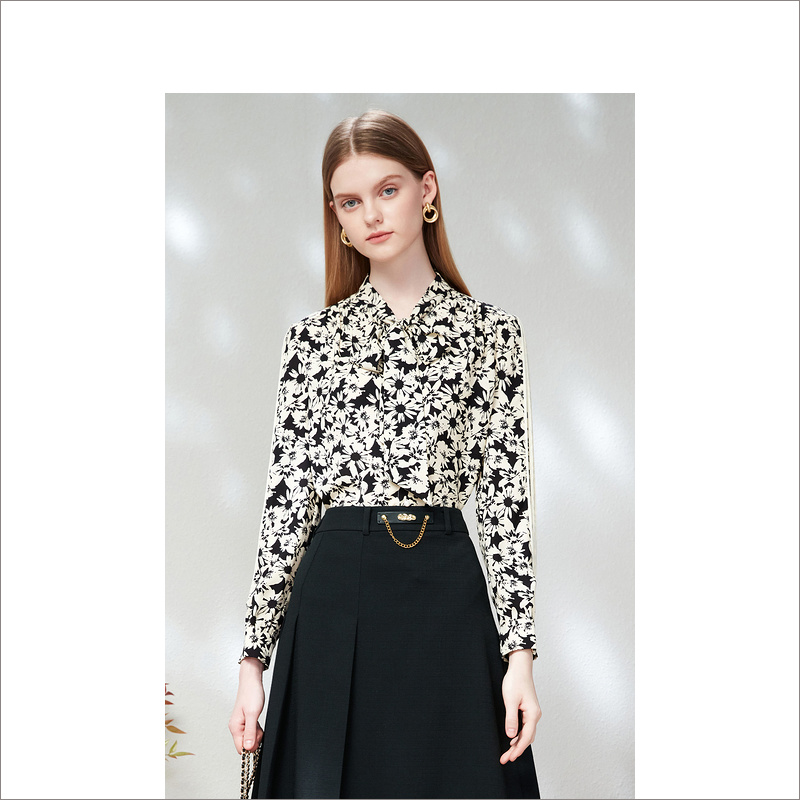 音儿美地女装2023春季新款衬衫LC63130180