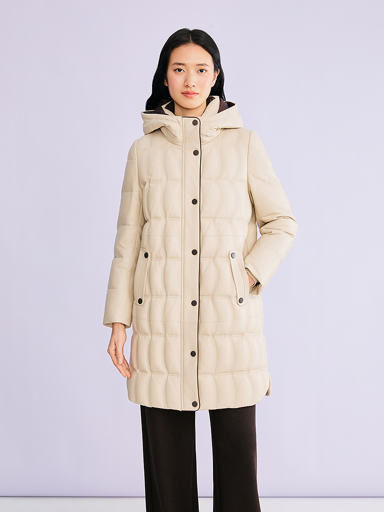 音儿2025舒暖皮羽绒C65509336