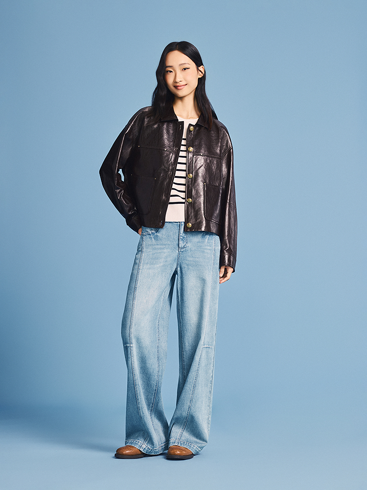 PSALTER诗篇  2026春季新品奢华皮衣外套6C66109313