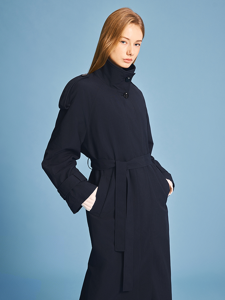 PSALTER诗篇 2026春季新款都市时尚长款风衣6C36107060