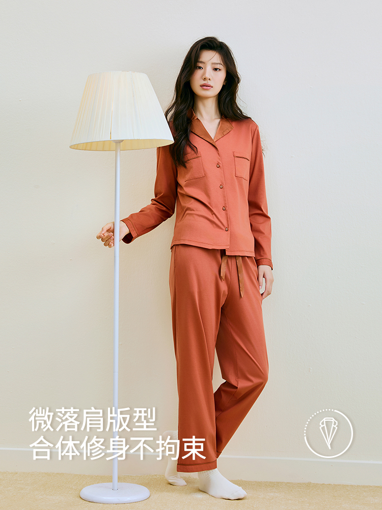 女士液氨棉经典家居套装8J34305010