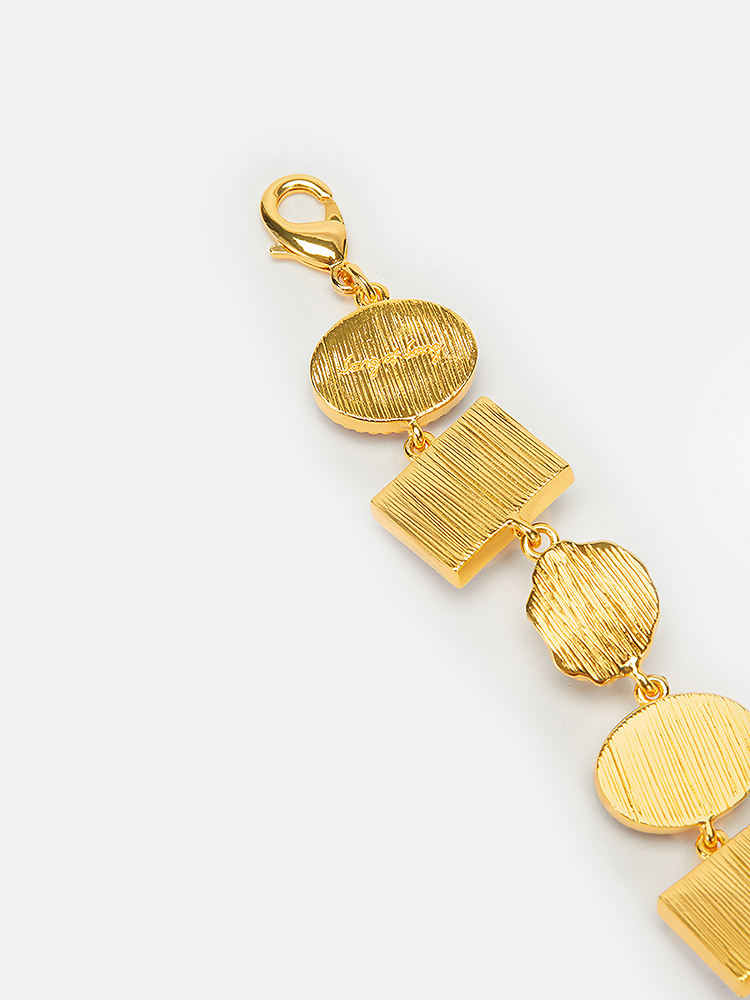 Song of Song歌中歌2024冬季金色红玛瑙点缀项链5C34596010