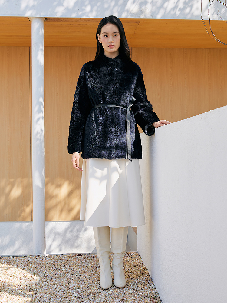 音儿26新款春夏拉贡皮毛一体8C65580336