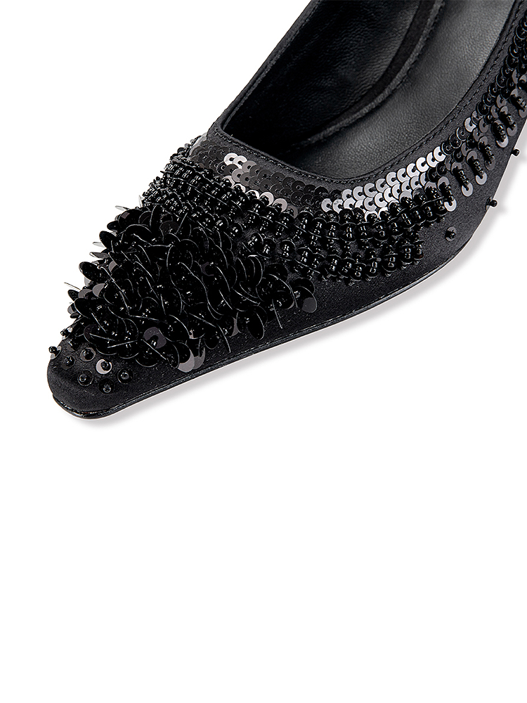 Song of Song歌中歌冬季新中式串珠女士鞋5C35592010