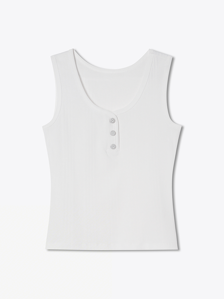 PSALTER诗篇 2026夏季新款圆领针织小背心6C36204030