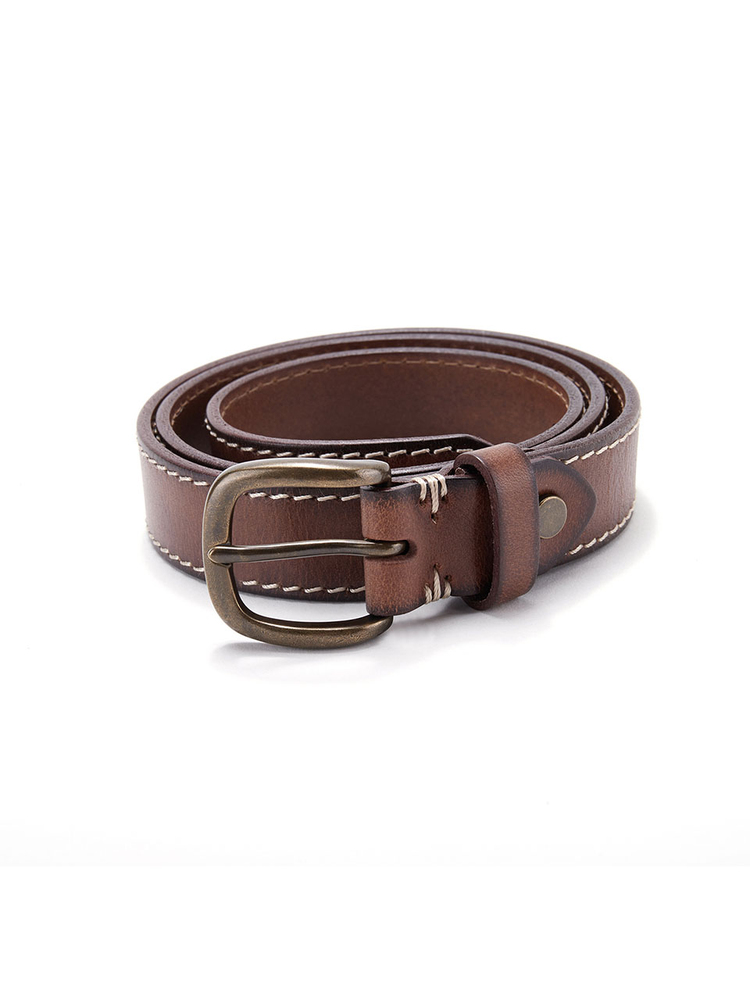 INSUN恩裳2024冬季复古高级感皮带女士真皮9C34595020