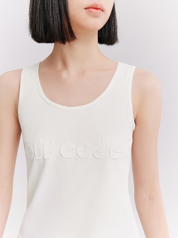 XII BASKET十二篮26夏新款U领修身显瘦休闲百搭打底背心7C36204020