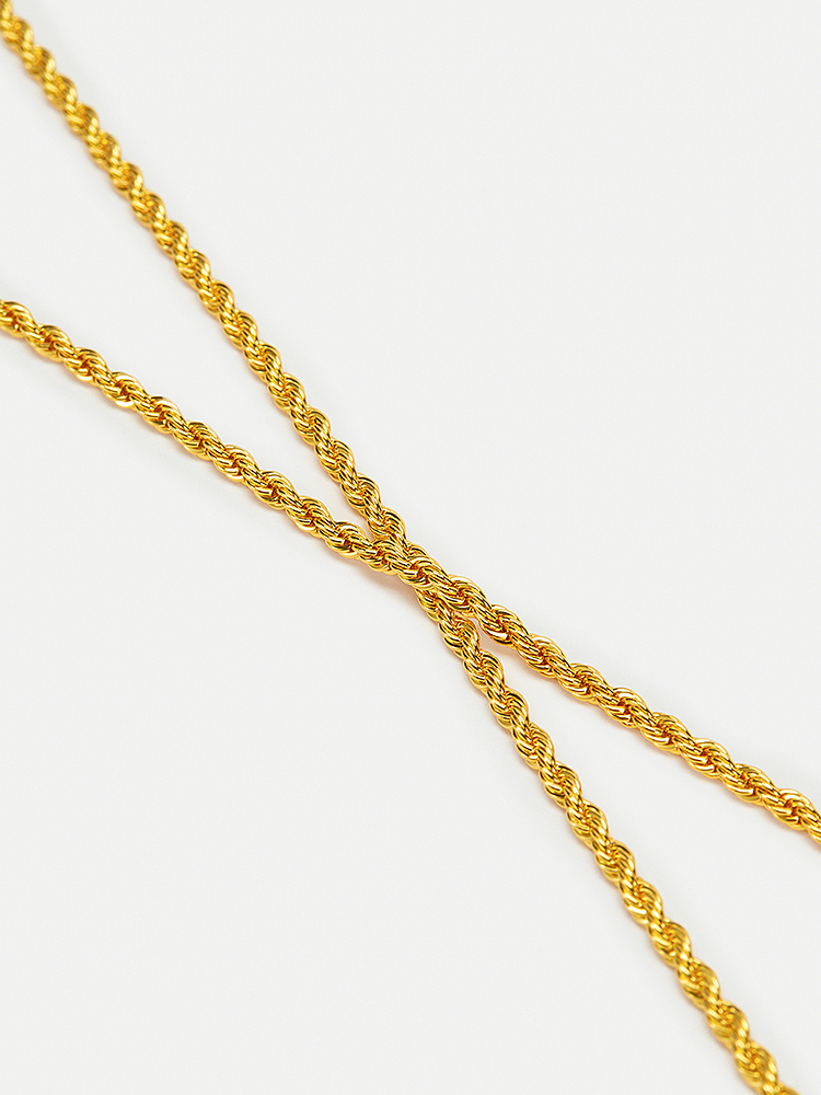 Song of Song歌中歌2024冬季金色淡水珍珠装饰项链5C34596020