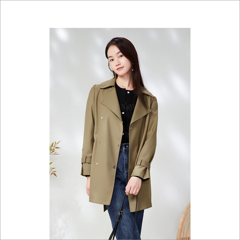 音儿美地女装2023春季新款风衣LC63107020