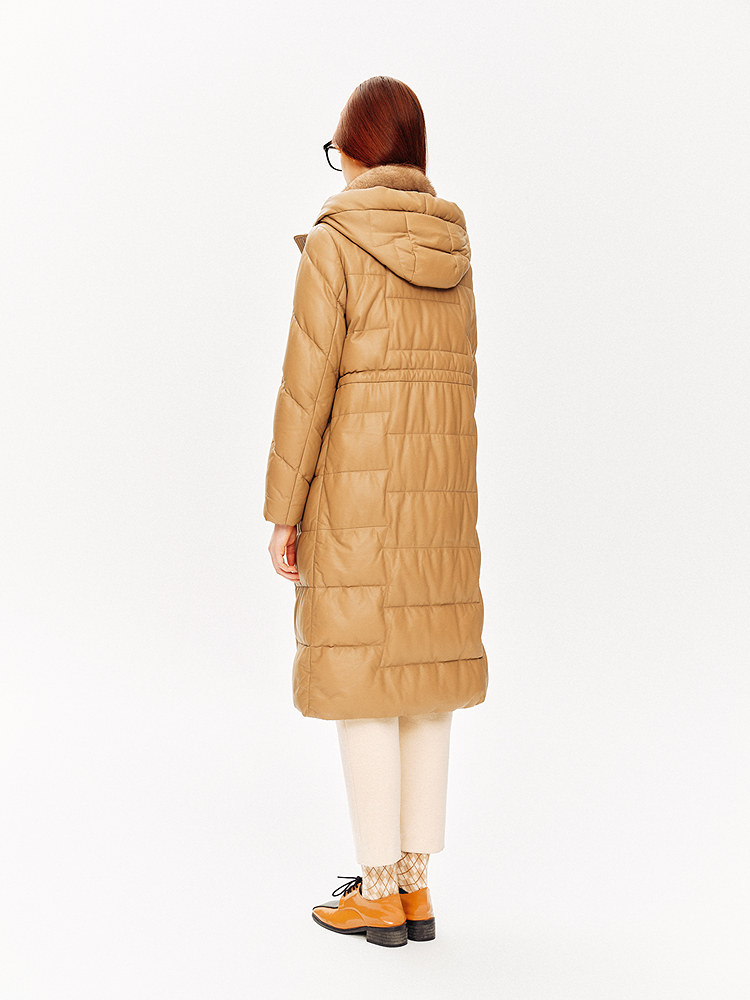 PSALTER诗篇 整貂领绵羊皮鹅绒服6C34509170