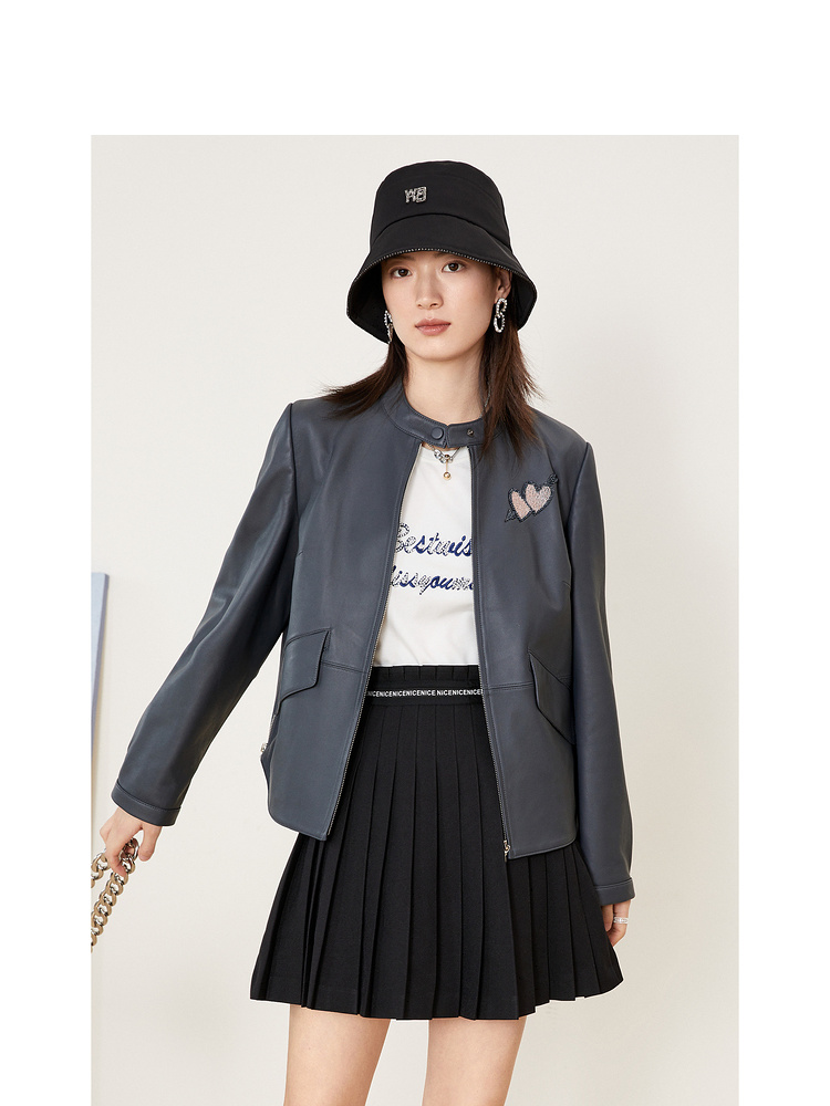 YINER音儿专选春季皮衣8C62109126