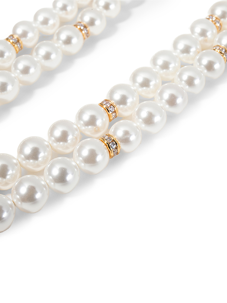 Song of Song歌中歌2025春季金色叠戴设计精致项链5C35196020