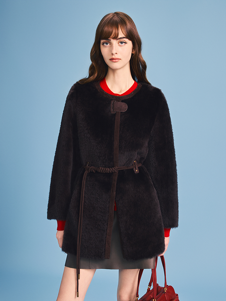 PSALTER诗篇 奢华贵气皮衣/皮草6C66109243